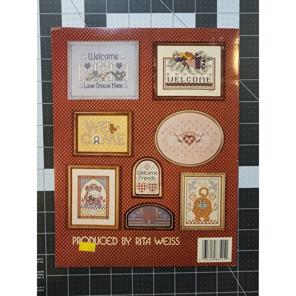 Vintage‎ Welcome to Cross Stitch 1988 American School of Needlework